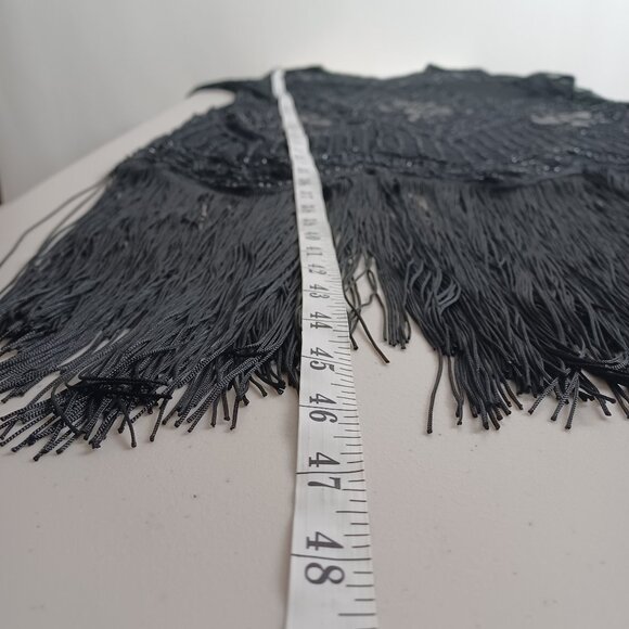 Fringe Sequin Beaded Flapper Dress - Picture 14 of 16